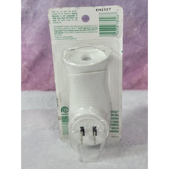 Air Wick Plug In Scented Oil Warmer White 1 Count Essential Oils Freshener - Picture 2 of 6